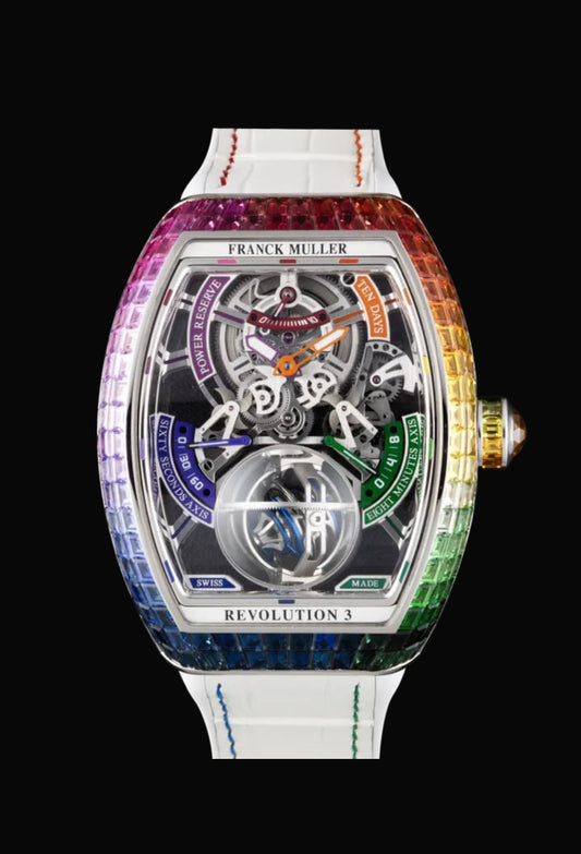 Franck Muller Vanguard Rainbow
Revolution 3 55,9 x 46mm